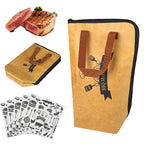 BBQ Blanket for Resting Meat – Insulated Smoker Grilling Bag for Juicy Flavorful Meats | Ideal for Brisket, Ribs, Pork & More | Durable, Easy to Clean & Portable（21in）
