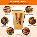 BBQ Blanket for Resting Meat – Insulated Smoker Grilling Bag for Juicy Flavorful Meats | Ideal for Brisket, Ribs, Pork & More | Durable, Easy to Clean & Portable（21in）